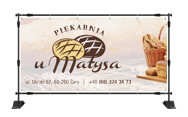 Baner reklamowy - Piekarnia u Matysa Żary
