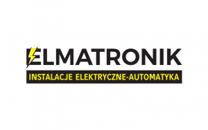 Projekt logo - ELMATRONIK Instalacje elektryczne automatyka Żary